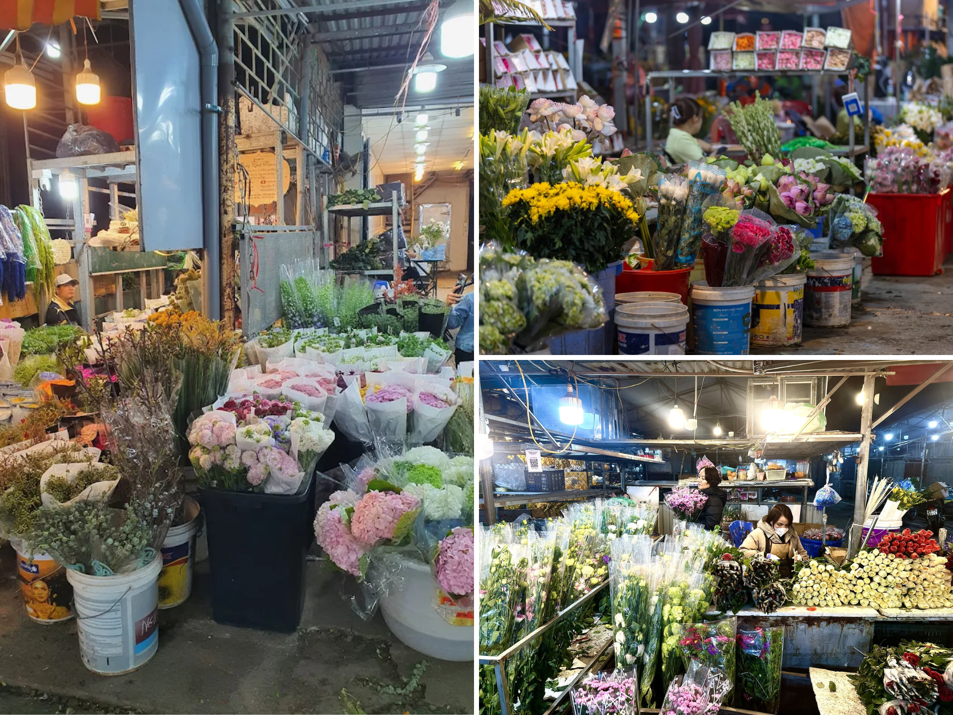 flower market hanoi