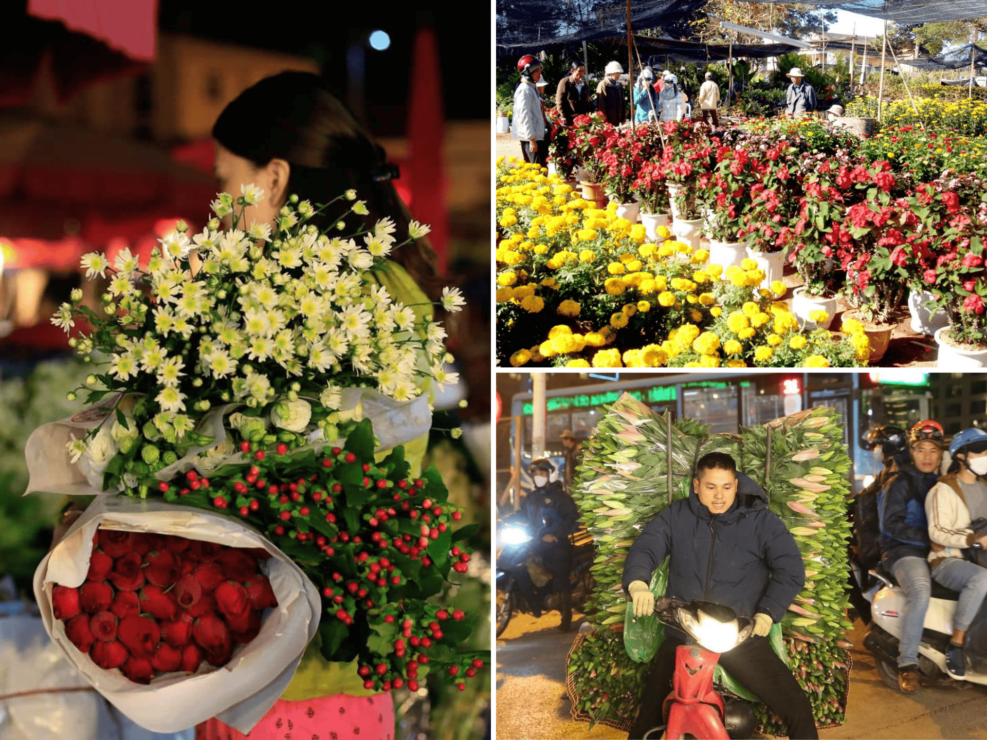 flower market hanoi