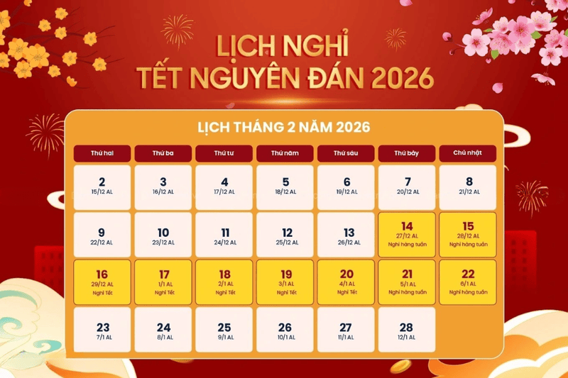 Tet is the biggest festival in Vietnam