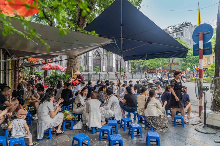 Vietnamese plastic chairs