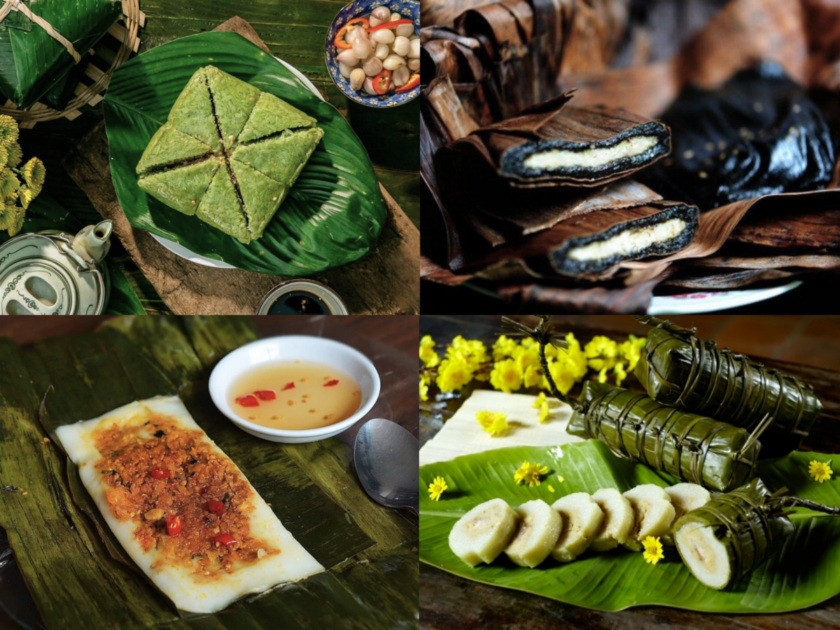 vietnamese leaf cakes