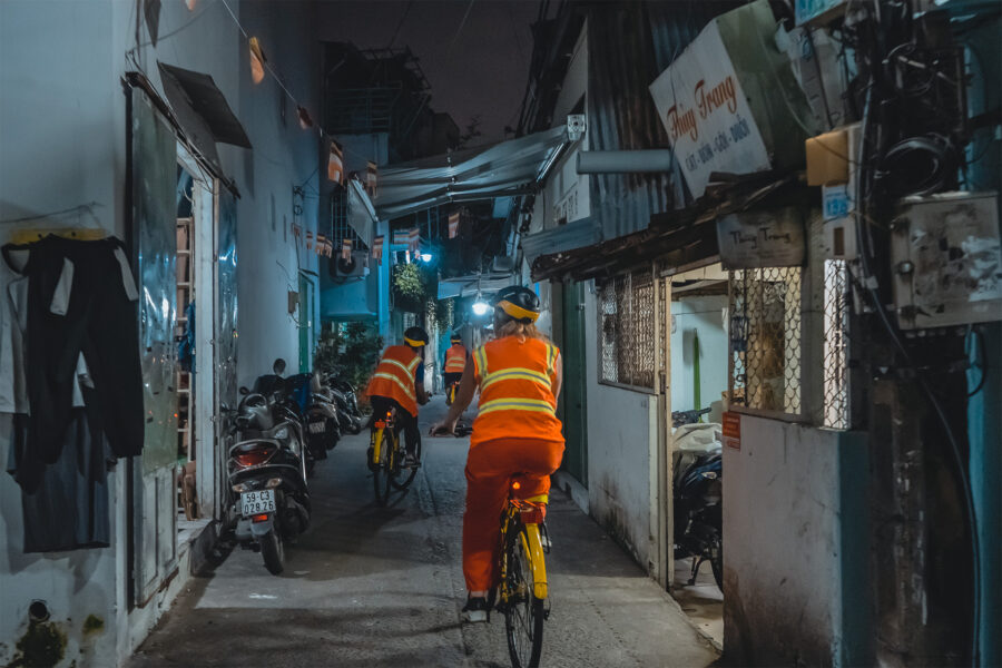 alleyways in Vietnam