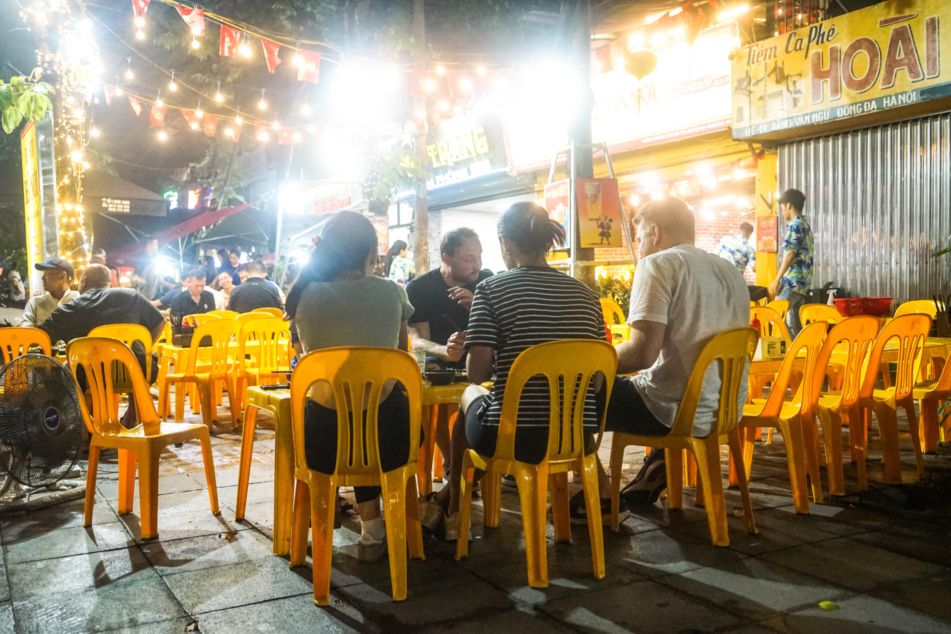dinner in hanoi