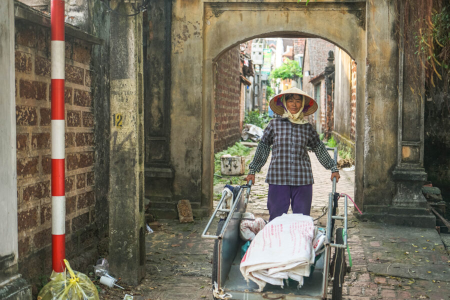 alleyways in Vietnam