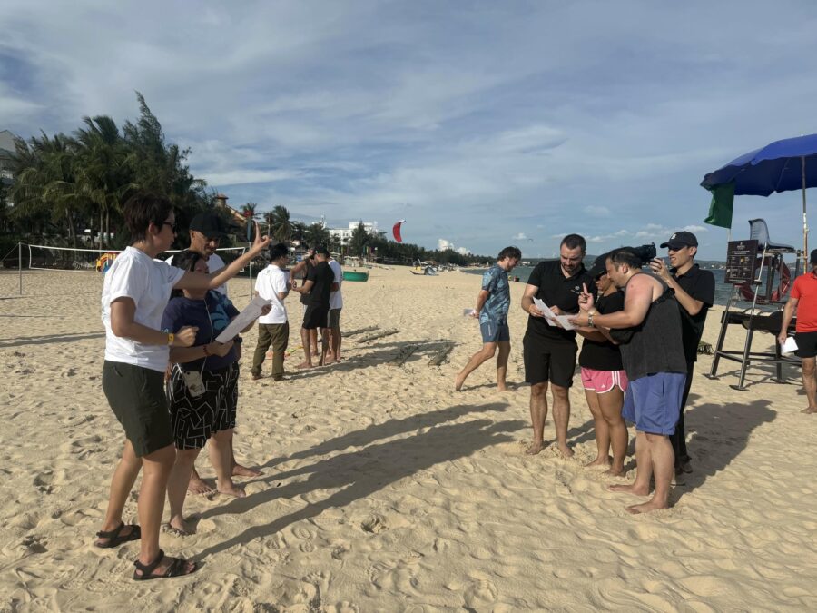 corporate team building in Danang