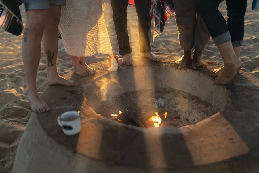 beach team building activities