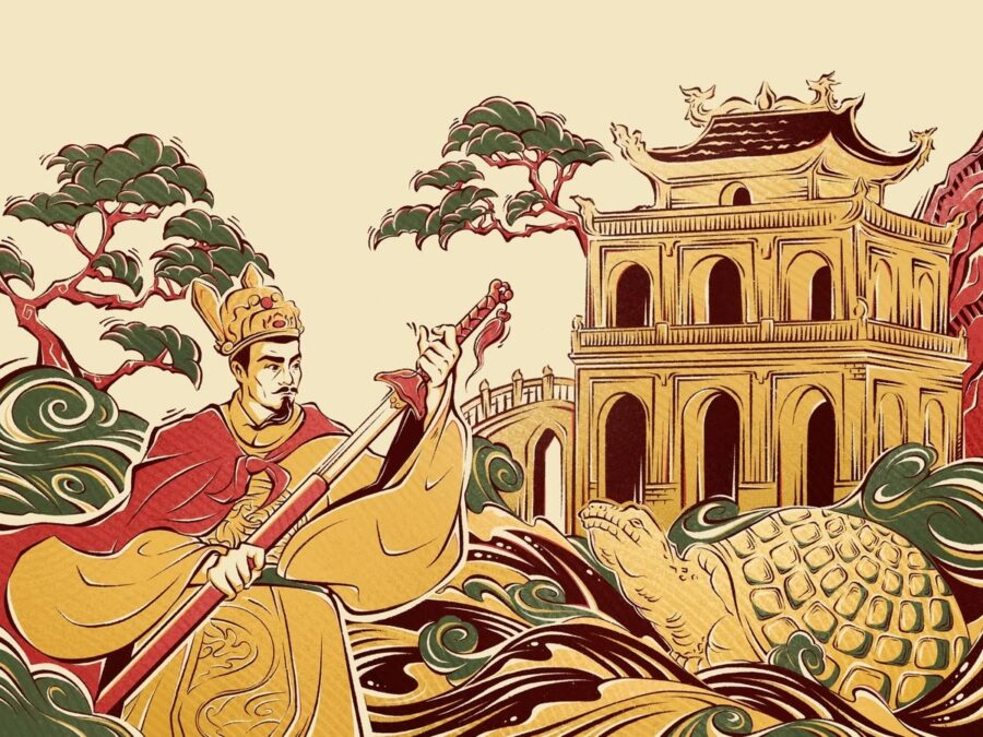 hoan-kiem-lake- vietnamese mythology