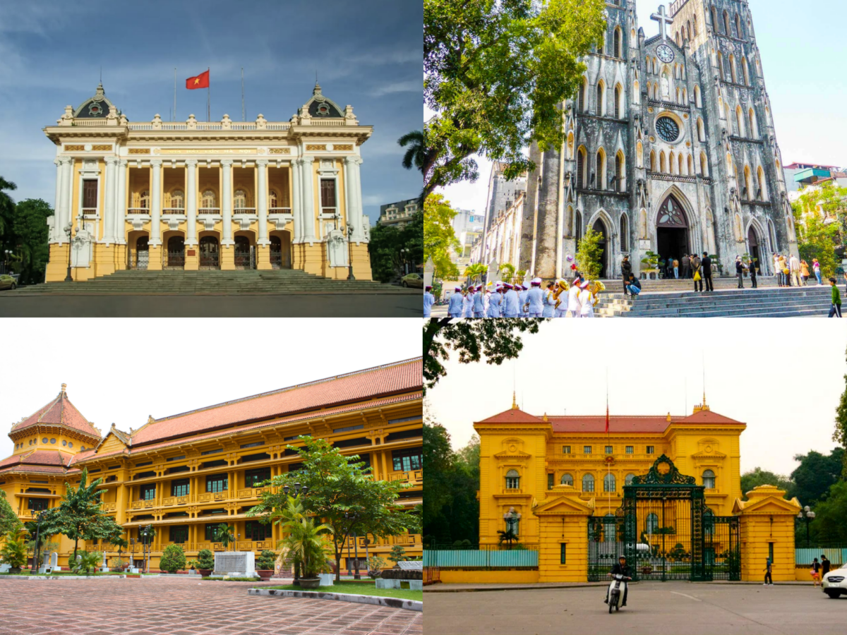 old building in hanoi