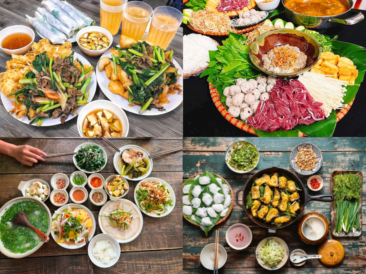 dinner in hanoi