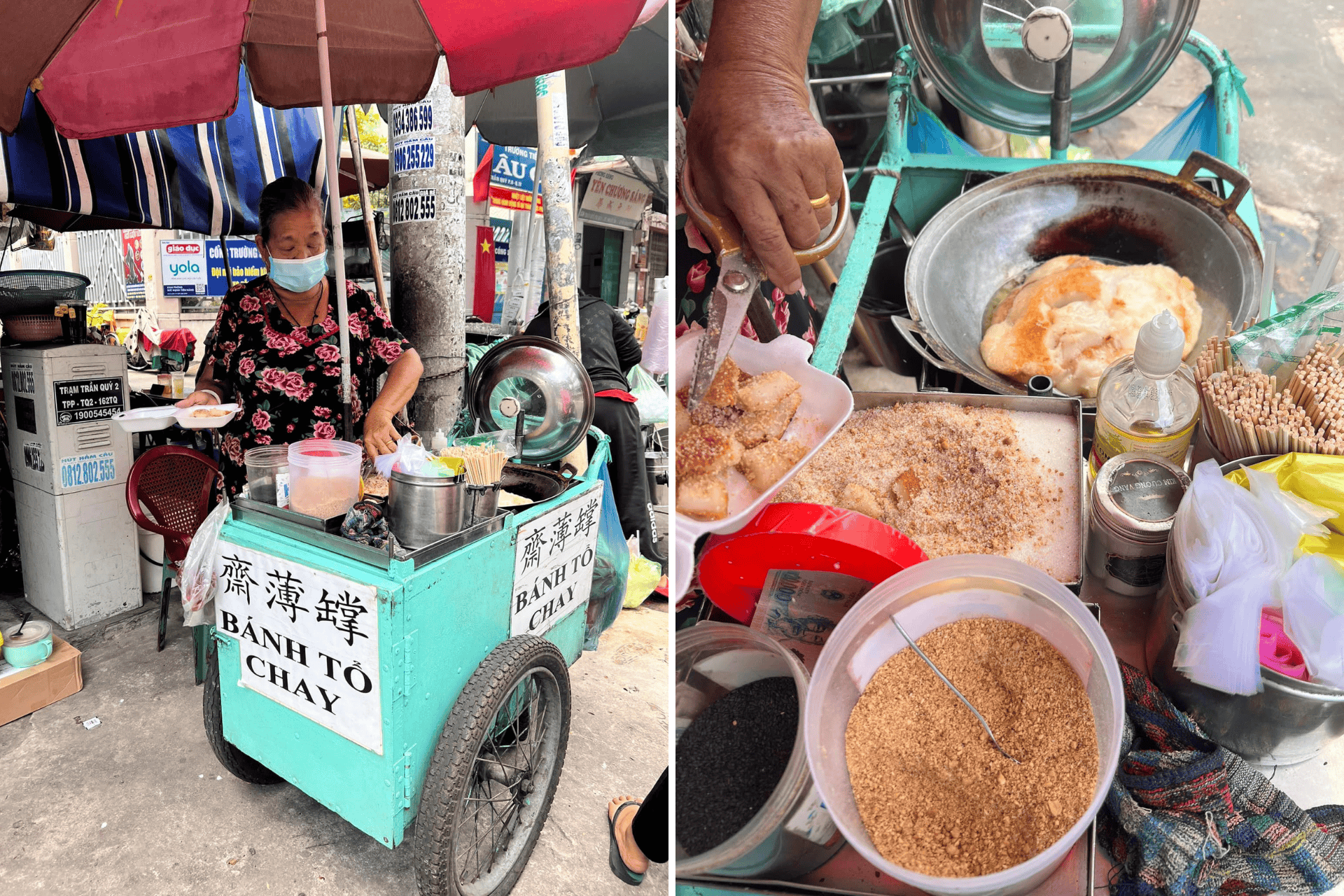 Bánh Tổ Chay in Saigon