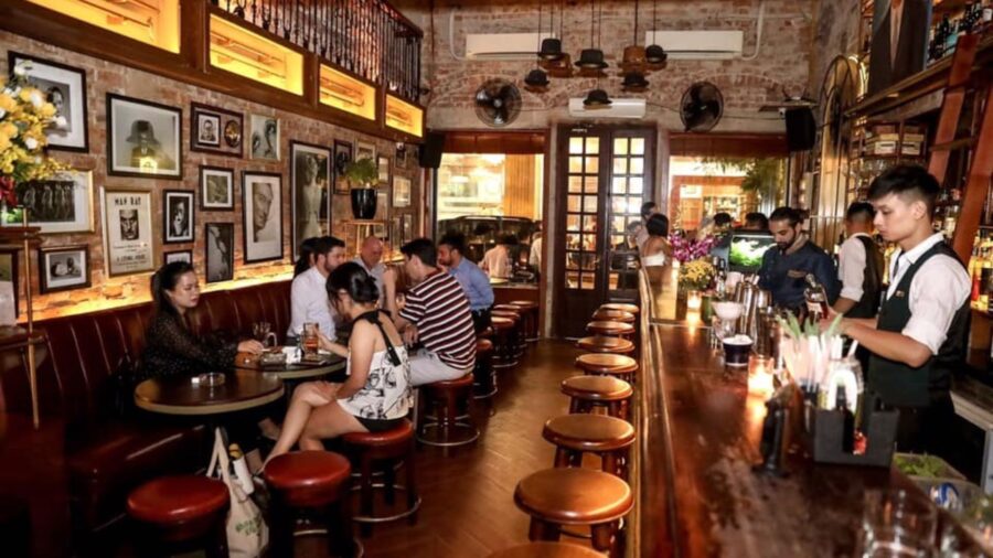 The classic and cozy interior of Polite & Co