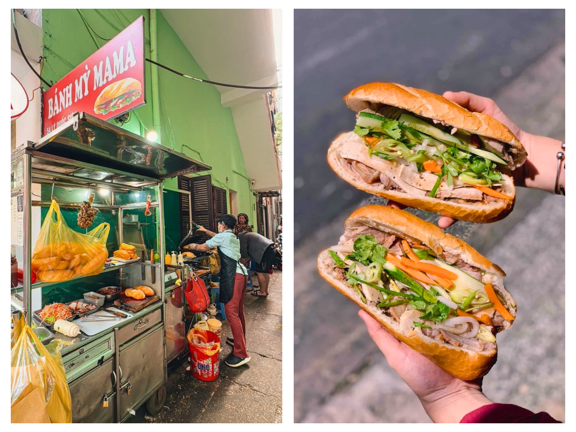 hidden banh mi in hanoi