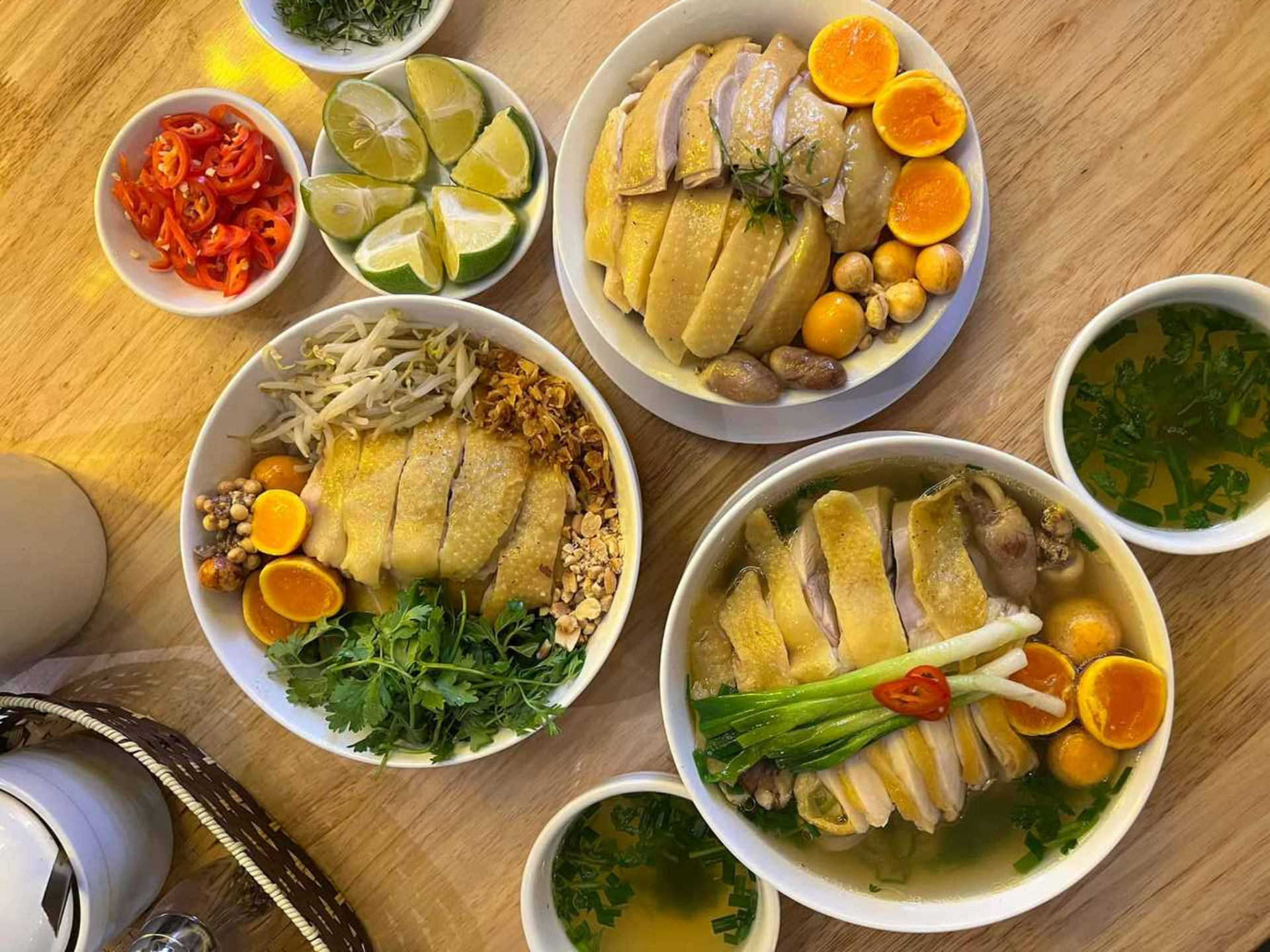 chicken pho in Hanoi