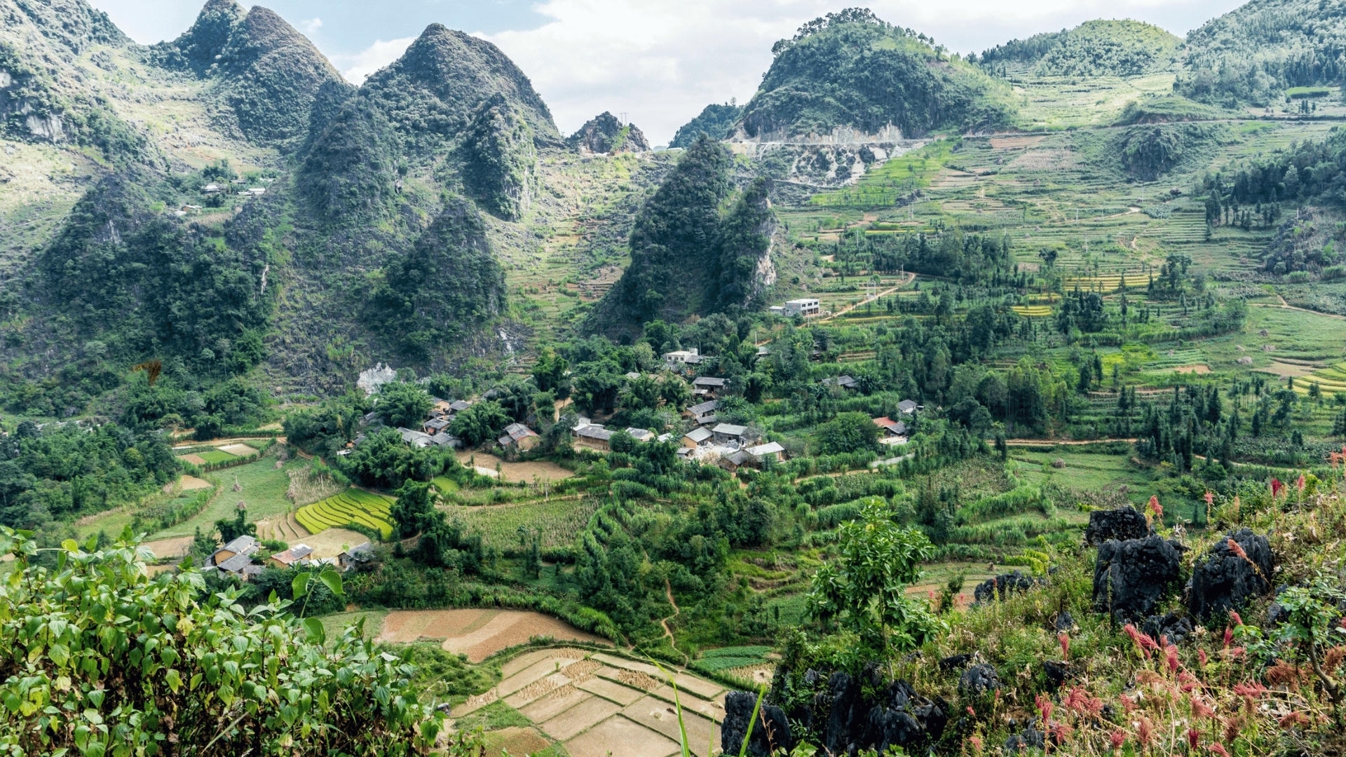 Dong Van Ancient Village is on the way of Ha Giang Loop and cycle trips vietnam - Jackfruit Adventure