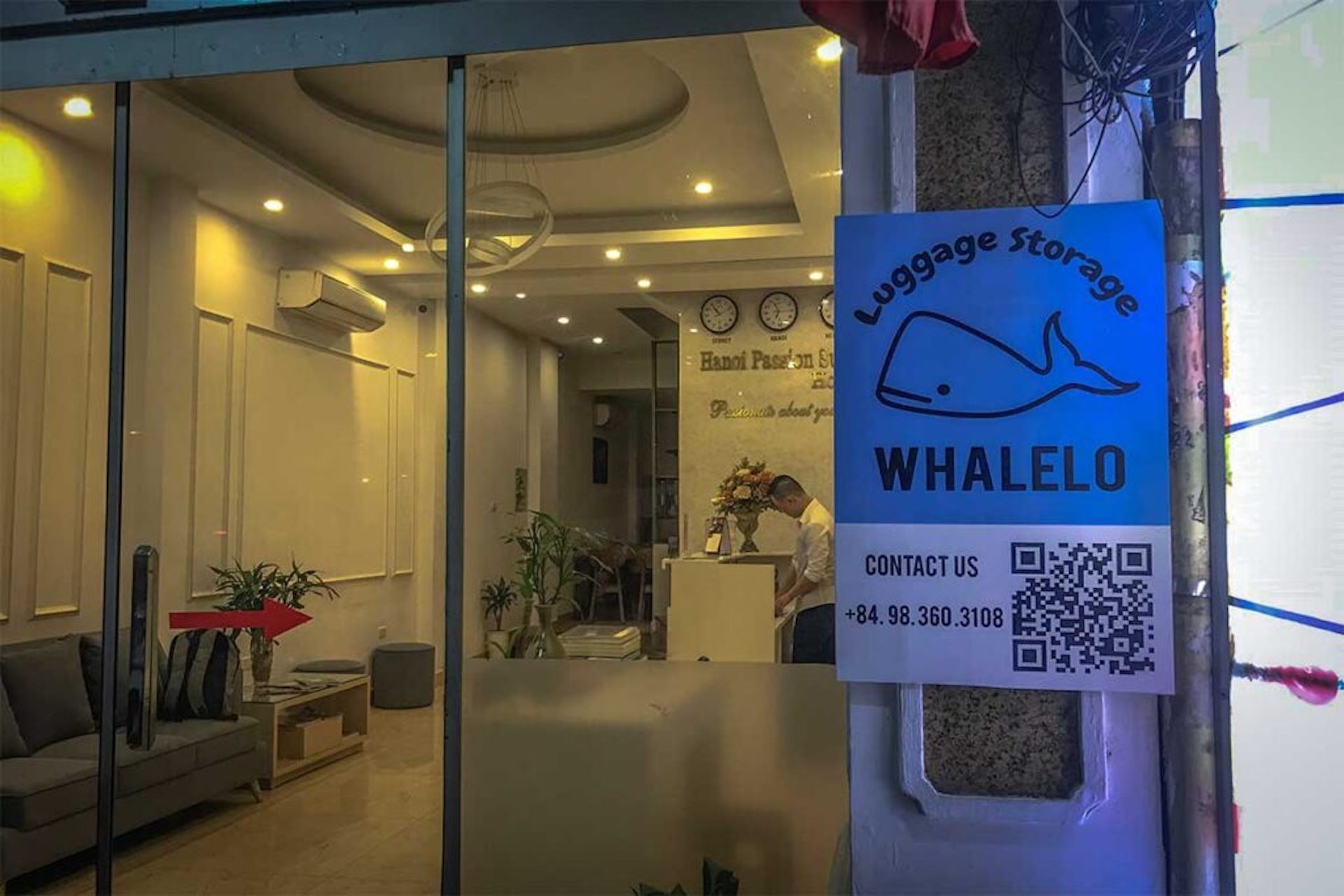 luggage storage hanoi-whalelo