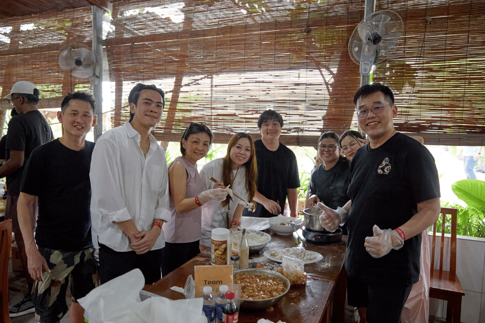 Jackfruit Adventure Cooking Showdown – team building cooking class in Saigon