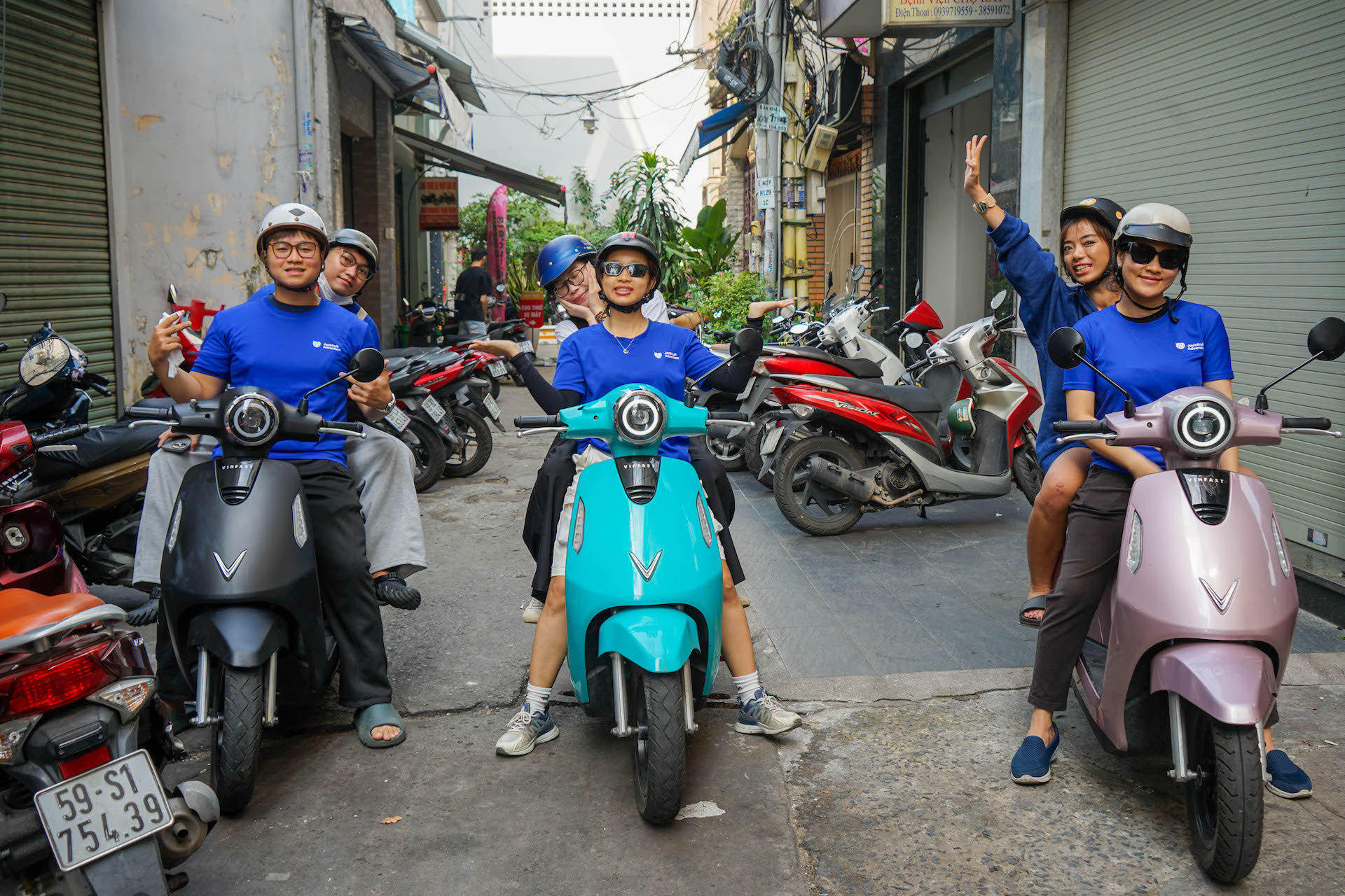 saigon motorbike tour - saigon e-motorbike tour1