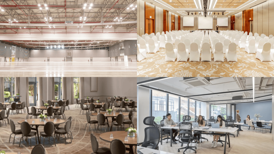 Indoor corporate event venues in Saigon for team building game indoor activities and business meetings
