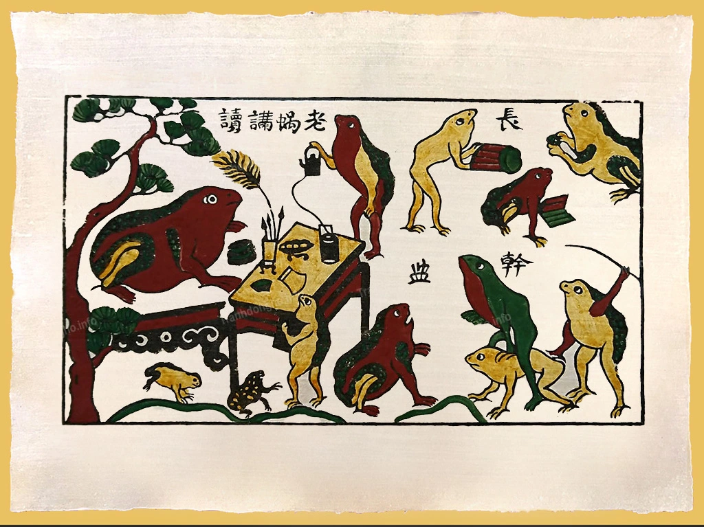 dong ho painting