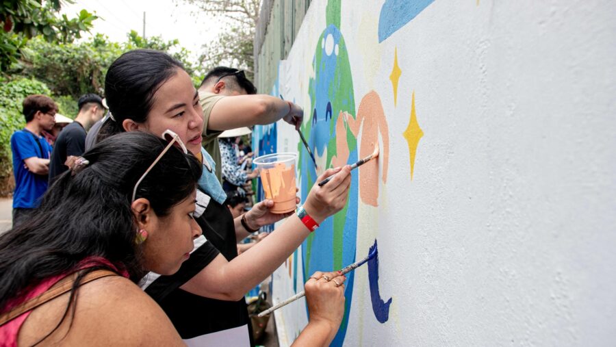 large group team building activities in Vietnam