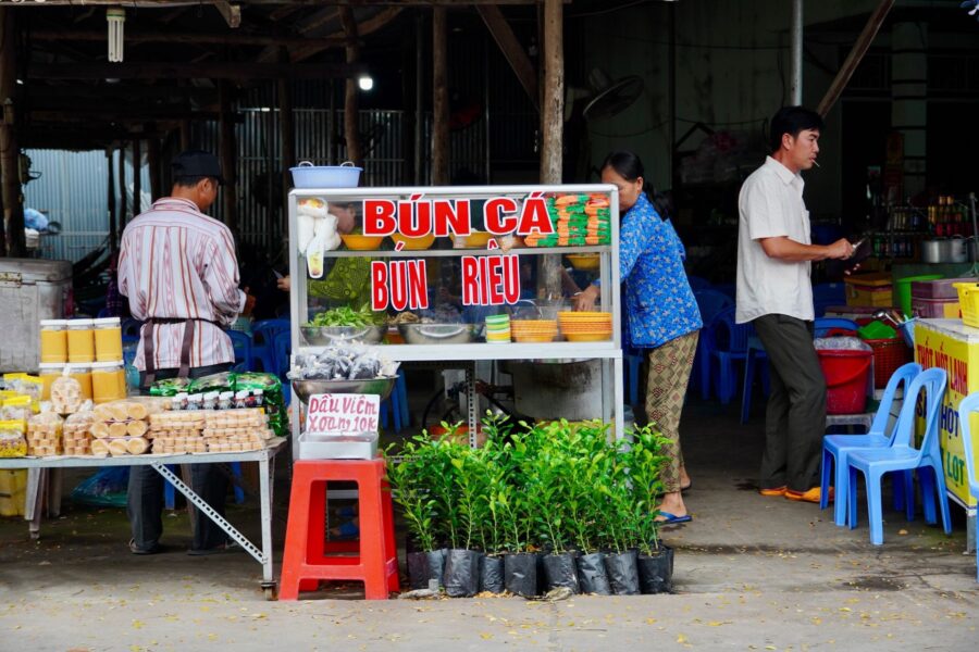 bun rieu hanoi - Jackfruit Adventure