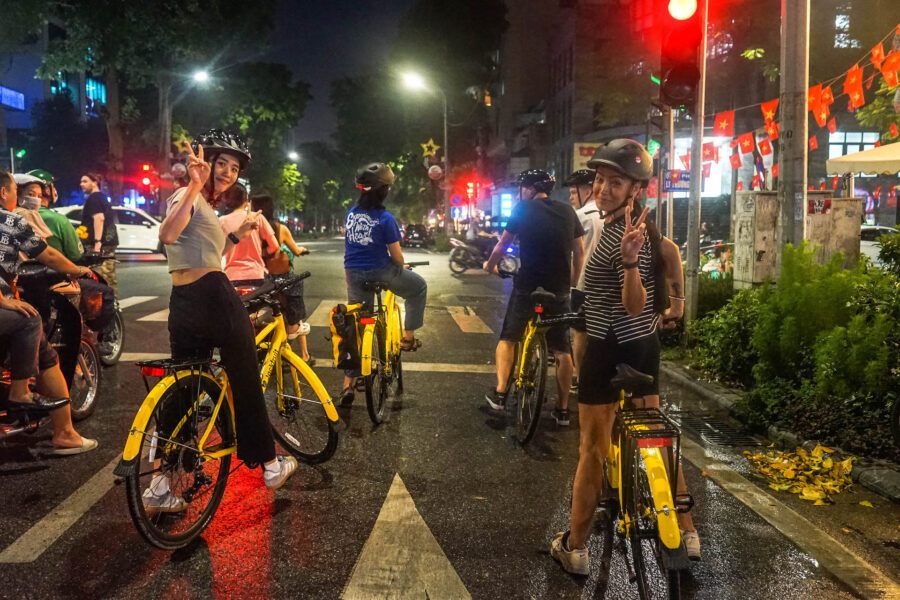 hanoi foodie night ride