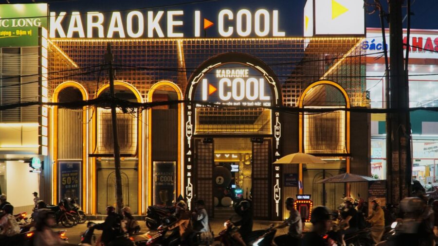 ICOOL Karaoke exterior, a popular place for karaoke in Ho Chi Minh City_ Jackfruit
