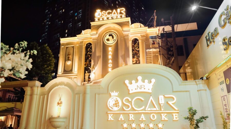Oscar Karaoke exterior, one of the places to enjoy karaoke in Ho Chi Minh City _ Jackfruit