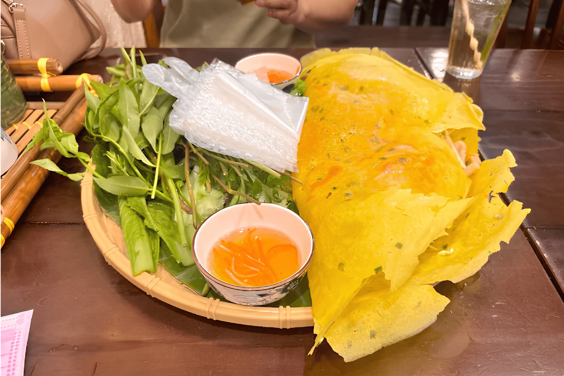 Best banh xeo in Saigon - crispy Southern-style pancake at Xeo Restaurant- Jackfruit Adventure