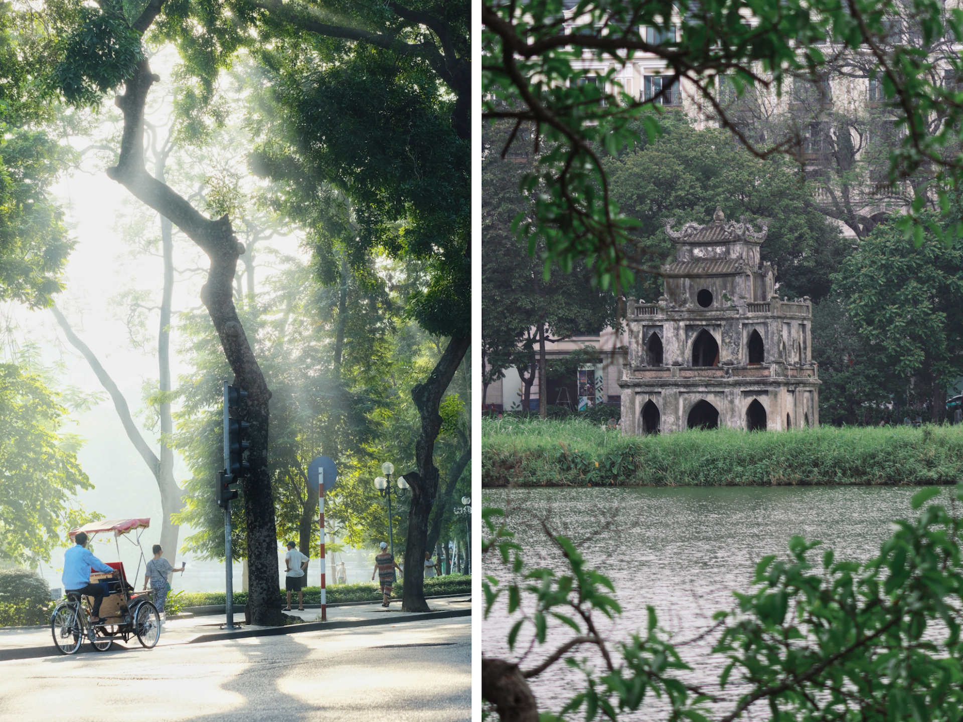 ho hoan kiem - the capital of Vietnam - Jackfruit Adventure