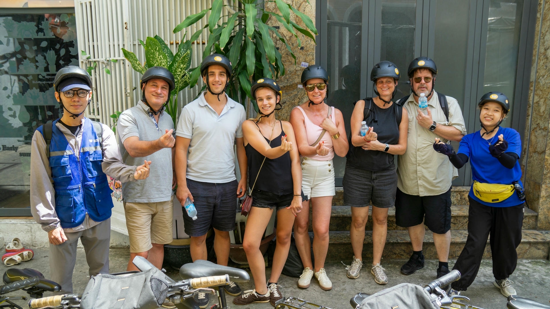 family cycling tour in Ho Chi Minh City